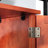 8-door Storage Cabinet With 4 Shelves, Cherry, Enhances Home Options 8 Doors Tall Unit, Cherry, Ideal For Living, Kitchen, Dining Areas