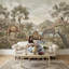 Adhésif mural ciel nuageux oiseaux tropicaux-2068528436-2068528398