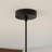 Ranbir CAPSULE BLACK AND GLASS PENDANT