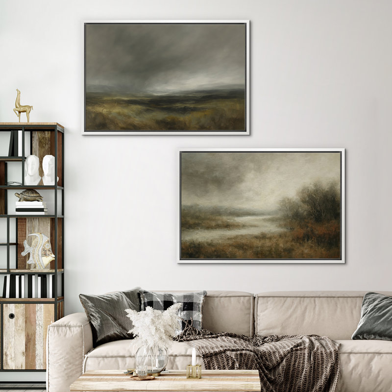Art mural encadré, rétro, antique et classique pour chambre à coucher - 24 po x 36 po, H 36 po x l 24 po, Blanc