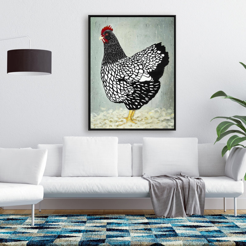 Reproduction sur toile Wyandotte