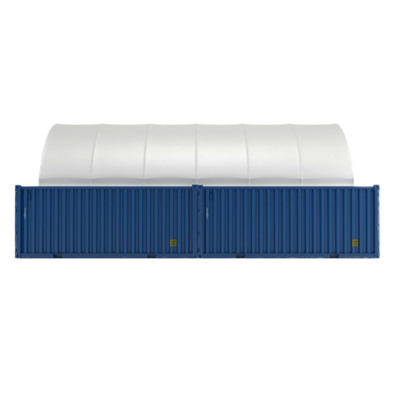 Abri pour contenant d'expédition 20 'X 40', 15 oz Pvc