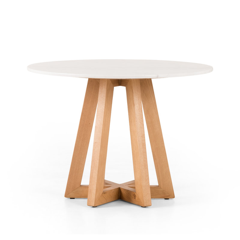 Table de salle à manger Oleta, H 30 po x L 42 po x l 42 po
