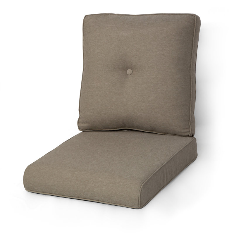 Schutt Outdoor 3.54'' Seat / Back Cushion, Gray