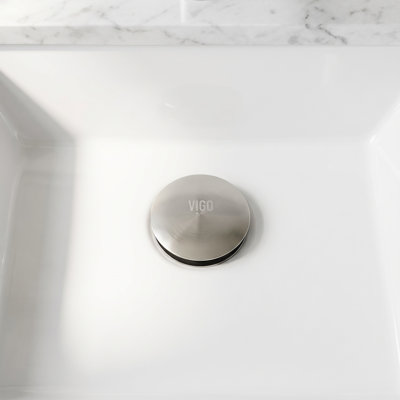 Pop-Up Bathroom Sink Drain