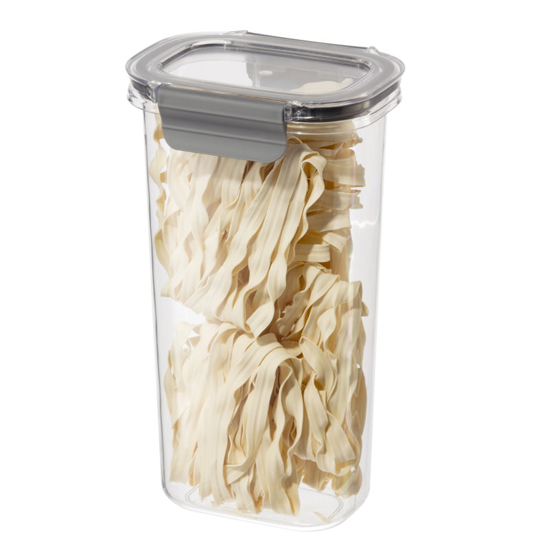 Clear BPA-Free Plastic Airtight Food Storage Container