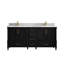 Meuble-lavabo à double cuve l 72 po x P 22 po x H 36 po Aberdeen-90126240-94074355