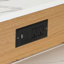 Îlot de cuisine 59,5 po avec table de salle à manger extensible-1533236384