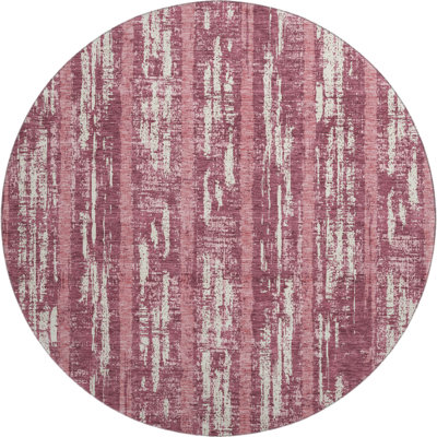 Premium Machine Washable Prisco Blush Rug