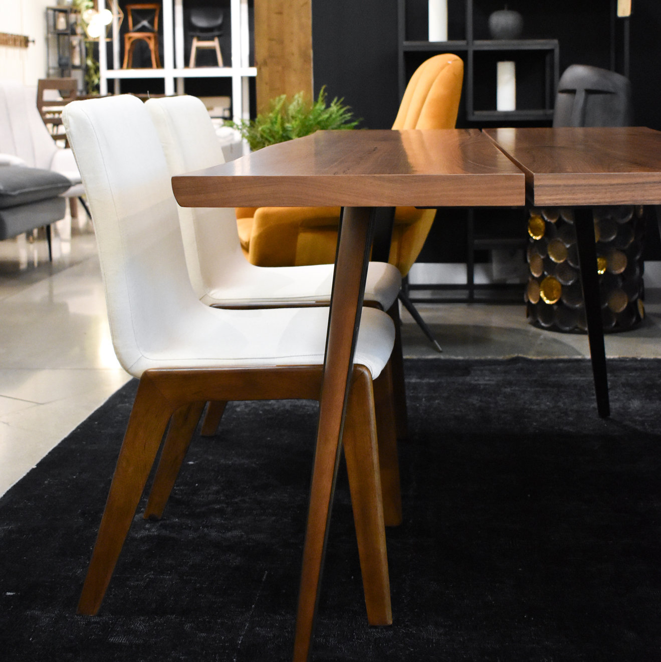Nelda Dining Chair, Cream