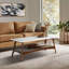 Table basse Parker avec tablette de rangement-743052000