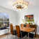Caged Ceiling Fan With Lights Remote Control,Semi -Embedded Modern Ceiling Fans, 6 Speeds Reversible Blades, 4 Led Bulbs Include(White)