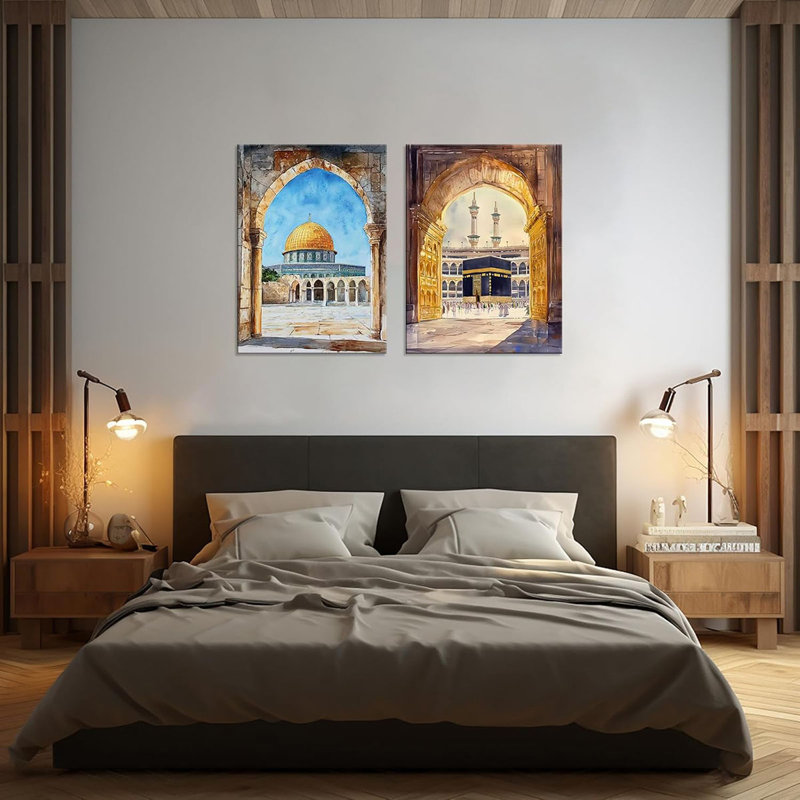 2 Piece Wrapped Canvas Print