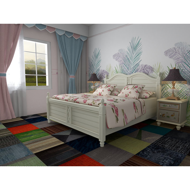 19.5" Square Commercial Grade Carpet Tiles, Multicolor