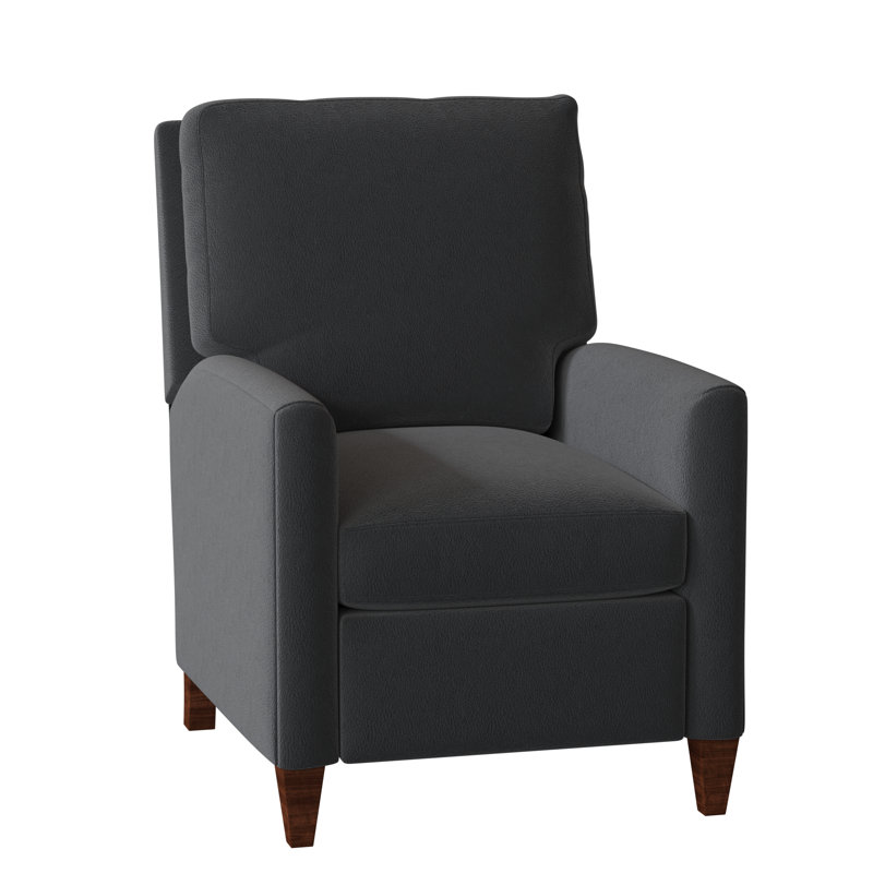 Charlotte Recliner, Manual, Mahogany, Outsider Raven Genuine Leather