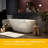 Deep Freestanding Acrylic Bathtub with Chrome Drain, Ergonomic Shape Tub for Bathroom-123168385