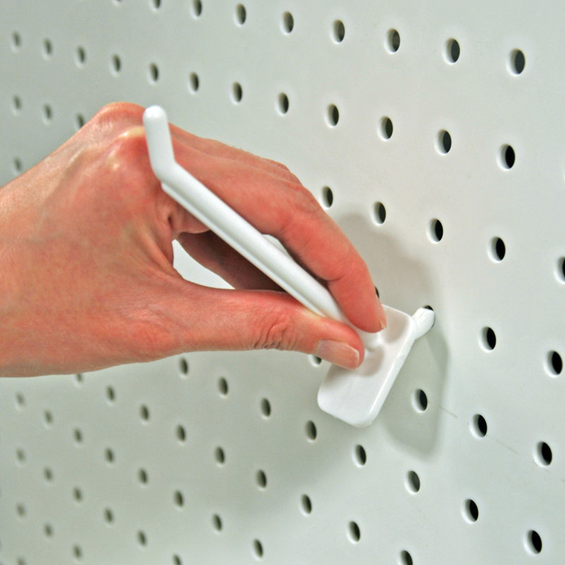 4" Lexan Hook: 0.287" Diameter, 50-Pack