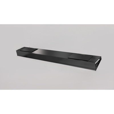 30" Magnetic Stove Top Shelf – Black Spice Rack And Seasoning Organizer – Magnetic Kitchen Shelf For Back Of Stove – Over Stove Rack And Storage Organizer