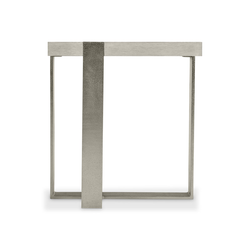 Bernhardt Tempo Metal Base Side Table