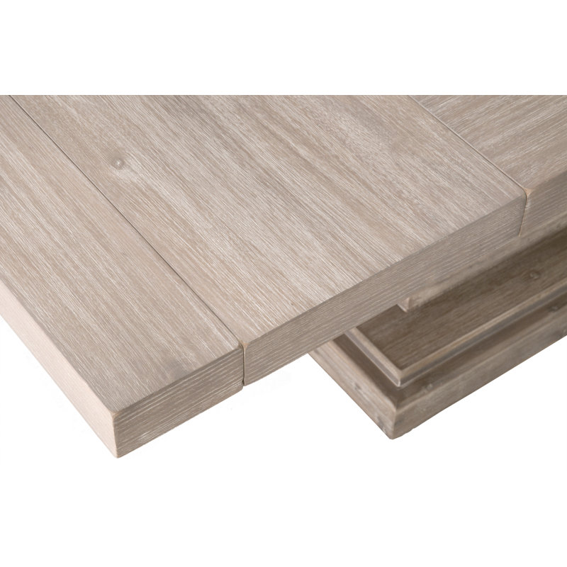 Thirsk Extendable Dining Table, Natural Gray