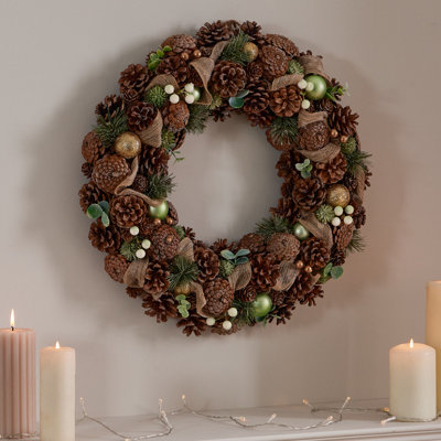 Faux 50cm Wreath