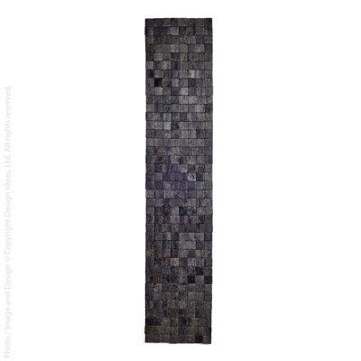 Ekhum Rectangular Patchwork Wool Table Runner