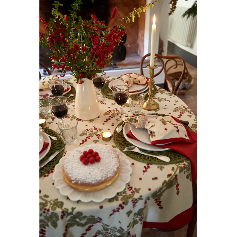 Gooseberry 100% Cotton Square Napkins