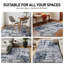 Tapis gris / bleu / ivoire Willington-1669324736