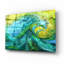 Art mural en verre Wrought Studio ™ «Dolphin Waves I» par Carol Cavalaris-434818972