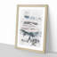 Mountain Clouds - Picture Frame Painting Print-56858666-56858664