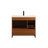 Southmead 36'' Single Bathroom Vanity with Resin Top-1098506955