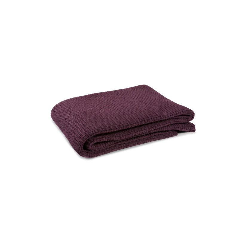 Throw Blanket, Eggplant