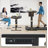 Electric Height Adjustable Standing Desk With 4 Lockable Casters, Hook, Big Mouse Pad-713003240-713003244