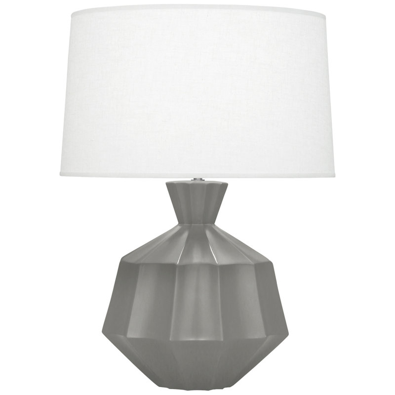 Small Orion Accent Lamp, Matte Smoky Taupe, 27" H x 19.5" W x 19.5" D