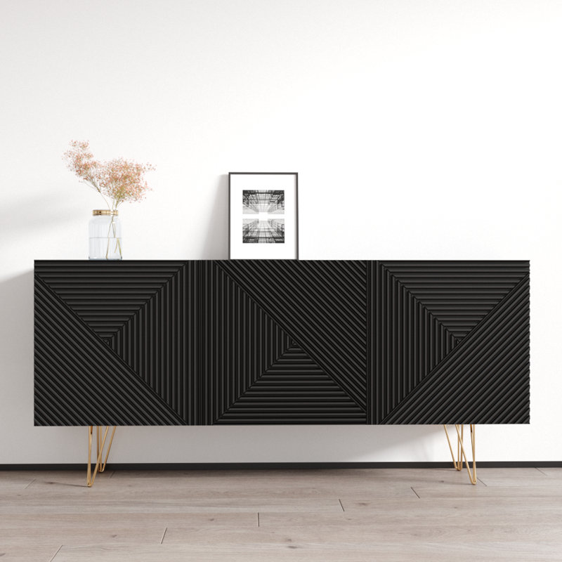 Buffet 63 po Delford, Noir