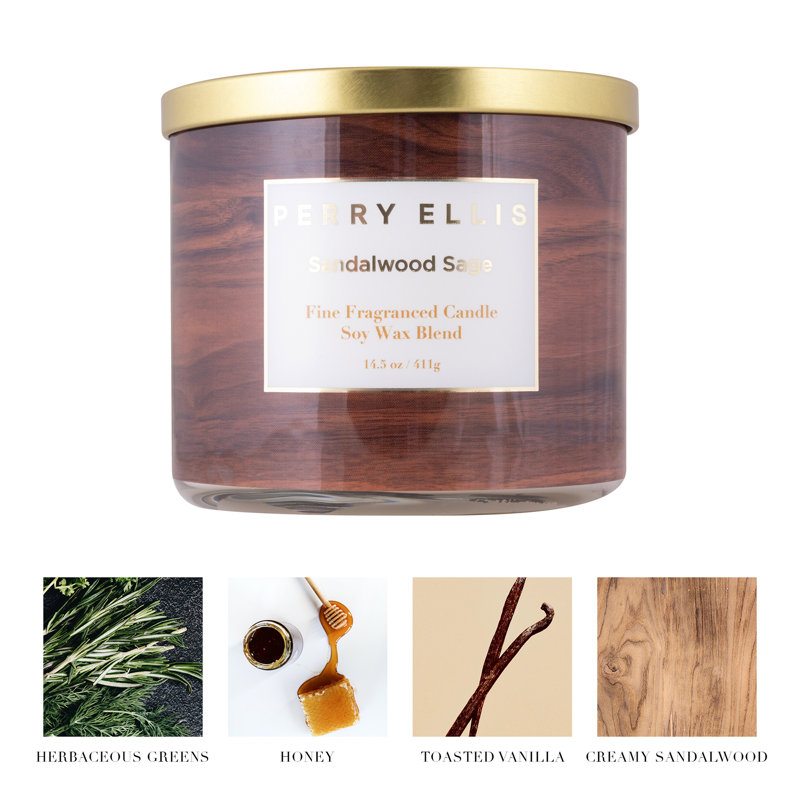Bougie parfumée en pot Sandalwood