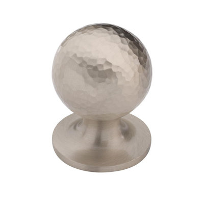 Hammered Orb Cabinet Knob