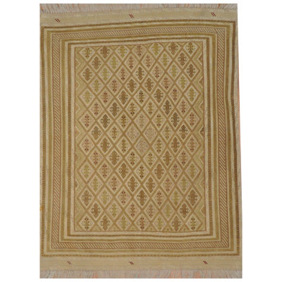Kilim Soumak tissé à la main