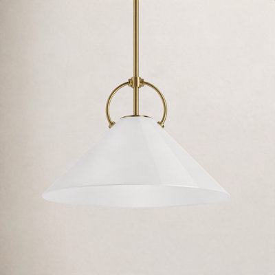 Kernen Solid Brass Single Light Pendant