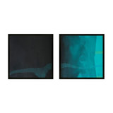 Delta Wave 3 & 4. Set Of 2 Painting by Jacques Pilon