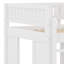 Lit mezzanine avec armoire de rangement et tableau noir-1128433589