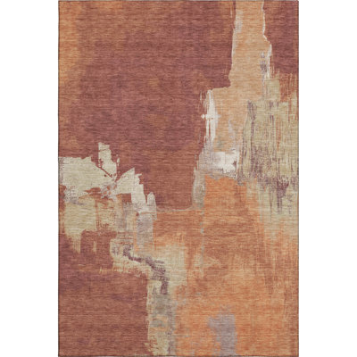 Premium Machine Washable Elize AMF1332 Abstract Rug