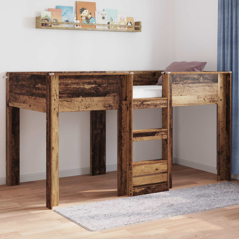 120 X 200cm Bulk Bed, Old Wood