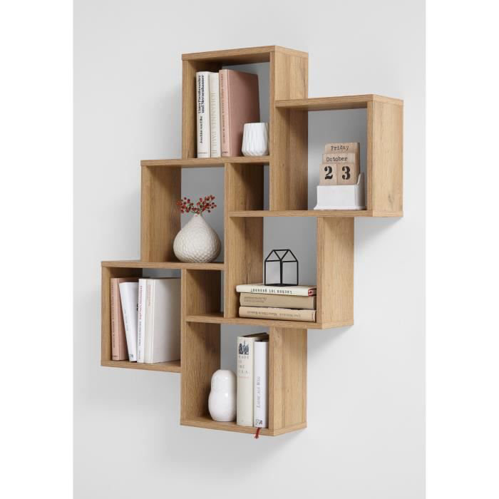 6 Piece Cube Shelf, Beige