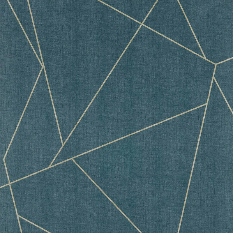 Parapet Wallpaper, Indigo