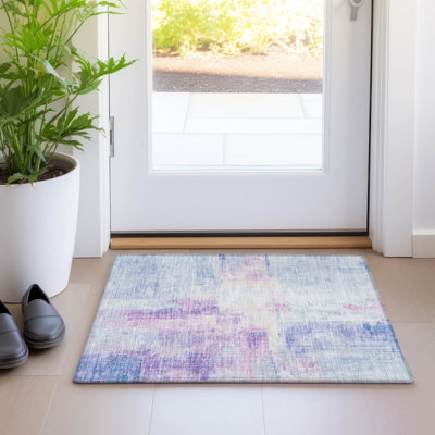 Tapis intérieur / extérieur lavable à la machine Sky Xhevrie