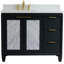 Ensemble de meuble-lavabo simple 43 po avec miroir Schreck-1459661520