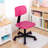 Kids Task Chair with Adjustable Height and Breathable Plastic Seat and Backrest for Home Study or Playroom