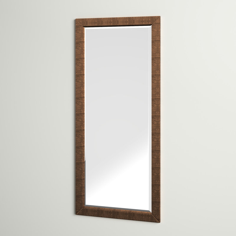 Colona Flat Mirror, 64" H x 28.5" W, Bronze