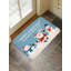 Tapis de bain Christmas Snowman Santa, 36 x 24
